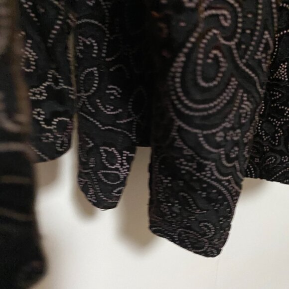 NWT - Dialogue long sleeve, brown tunic w/gold designs, size 3X - Picture 7 of 13